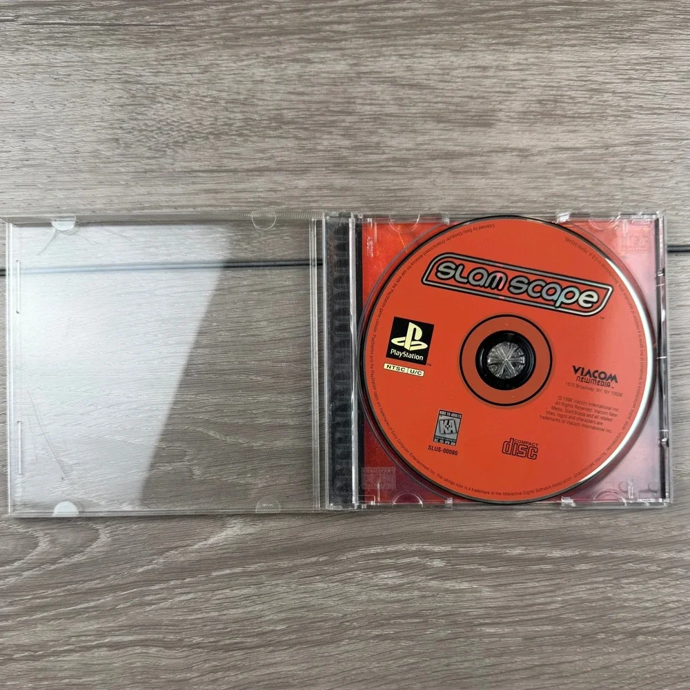 Viacom Playstation Slamscape Action Shooter Game